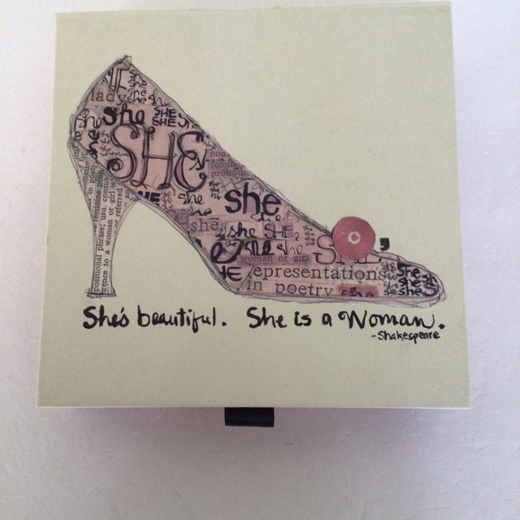 SHOE LOVER DECORATIVE STORAGE BOX - Picture 2 of 10